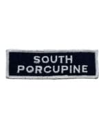 Canadian South Porcupine Ontario Fire Department White Border Patch 2