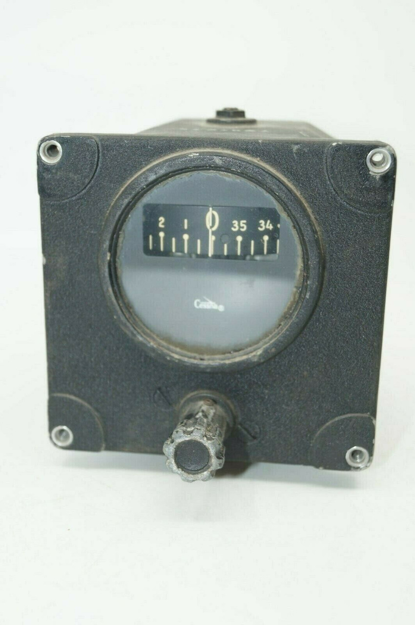 Vintage Cessna Light Aircraft Cockpit Gauge Vintage Cessna Light Aircraft Cockpit Gauge