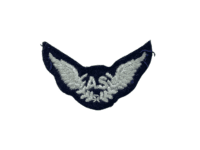WW2 British RAF AS Auxiliary Service Wool Patch Insignia