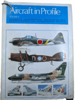 WW1 WW2 British German US Aircraft in Profile Vol 12 Hardcover Reference Book