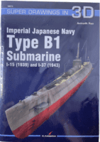 WW2 Imperial Japanese Navy Type B1 Submarine I15 and I37 No 16073 Reference Book
