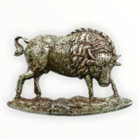 Canadian Militia 12th Manitoba Dragoons Single Collar