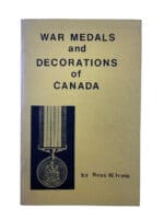 Canadian War Medals & Decorations Of Canada Soft Cover Reference Book Canadian War Medals & Decorations Of Canada Soft Cover Reference Book