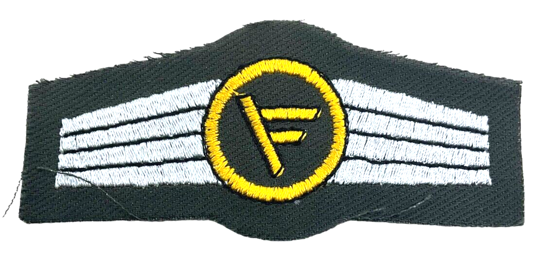 West German Airforce Leader Service Personnel Wings Patch Insignia West German Airforce Leader Service Personnel Wings Patch Insignia