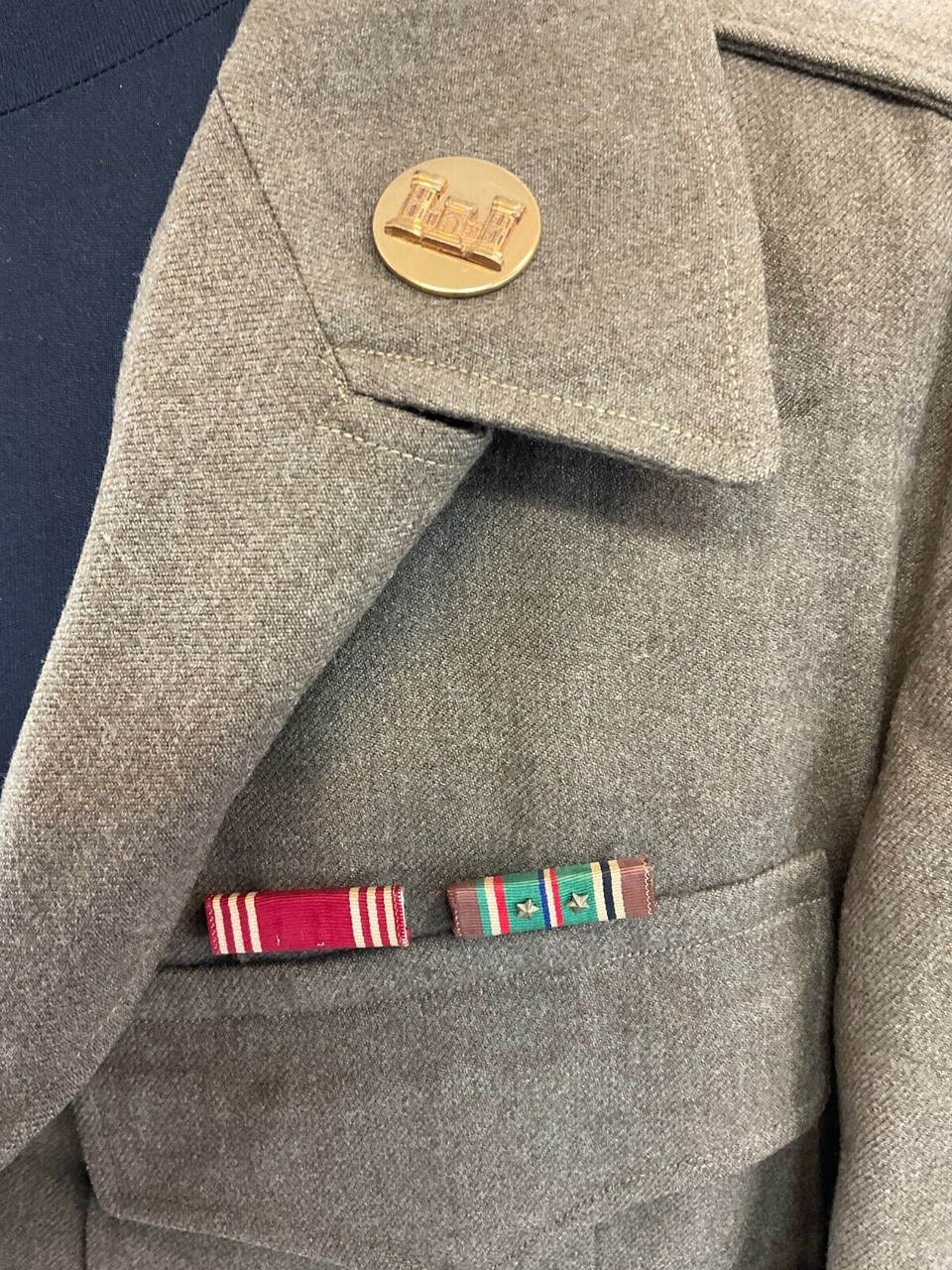 WW2 US USAAF 9th Engineer Command Sgts Ike Jacket 40R Named WW2 US USAAF 9th Engineer Command Sgts Ike Jacket 40R Named