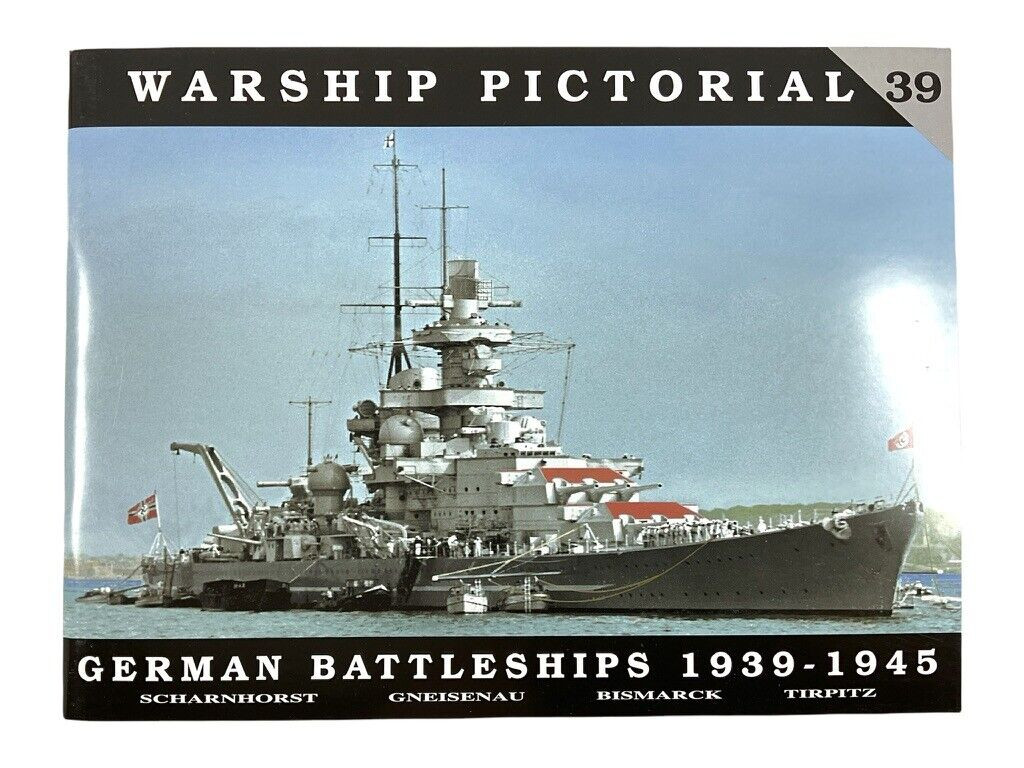 WW2 German Battleships 1939-1945 Warship Pictorial 39 Soft Cover Reference Book WW2 German Battleships 1939-1945 Warship Pictorial 39 Soft Cover Reference Book