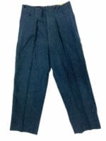 Canadian RCAF Blue Wool Trousers W 30 L 26 Dated 1962