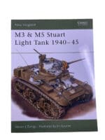 WW2 US M3 and M5 Stuart Light Tank Osprey New Vanguard No 33 SC Reference Book