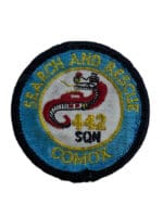 Canadian Forces RCAF 442 Squadron Comox SAR Small Colour Crest Patch Vintage