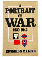 WW2 Canadian A Portrait Of War 39-43  Hard Cover Reference Book