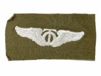 WW2 US USAAF Technical Observer Embroidered Wings