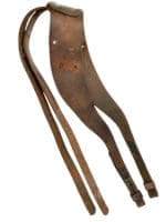 WW1 Canadian CEF 1915 Pattern Leather Yoke Shoulder Straps