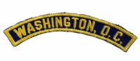 WW2 US Washington DC Shoulder Title Insignia Patch