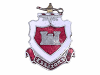 US Army DUI Distinctive Uniform Insignia Engineer School Badge Pin US Army DUI Distinctive Uniform Insignia Engineer School Badge Pin