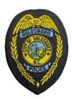 US City of Goldsboro North Carolina Police Patch