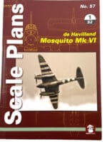 WW2 British RAF De Havilland Mosquito Mk6 Scale Plans 57 SC Reference Book WW2 British RAF De Havilland Mosquito Mk6 Scale Plans 57 SC Reference Book