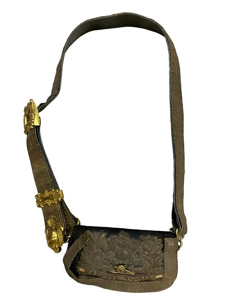 British Victorian Artillery Eastern Division Officers Full Dress Cross Belt British Victorian Artillery Eastern Division Officers Full Dress Cross Belt