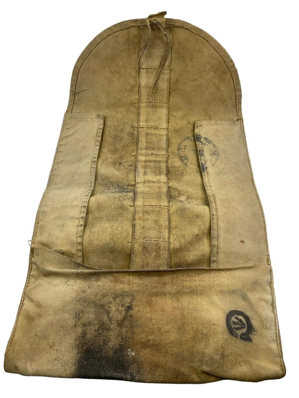 WW1 Canadian CEF Holdall Made In Berlin Ontario C Broad Arrow Stamped WW1 Canadian CEF Holdall Made In Berlin Ontario C Broad Arrow Stamped