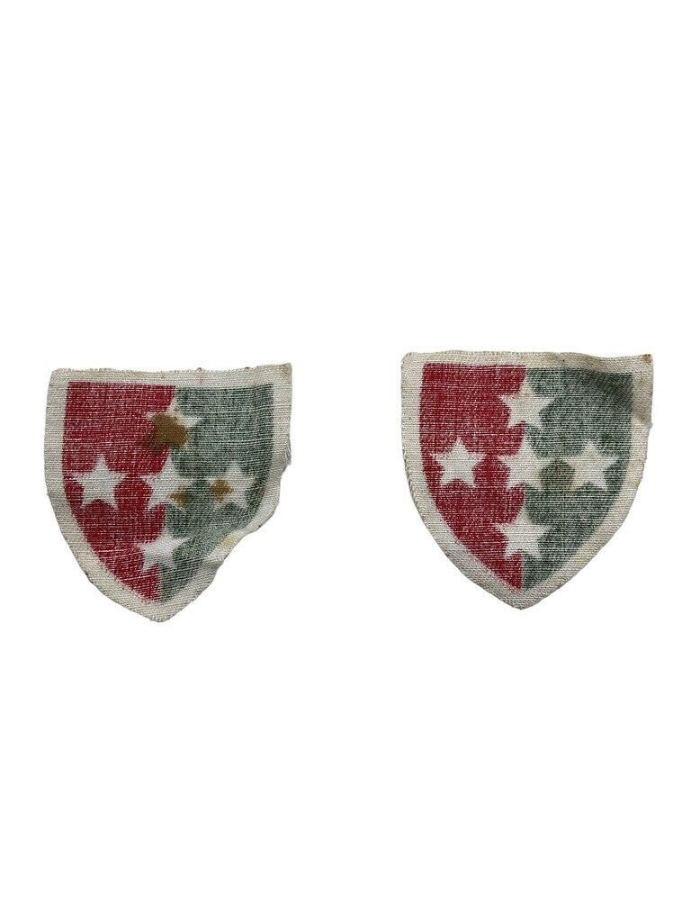 WW2 British South East Command Division Patches Printed X 2 WW2 British South East Command Division Patches Printed X 2