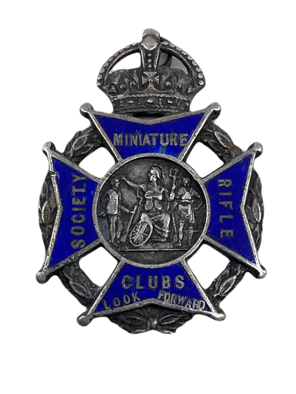 Canadian British Miniature Rifle Club Silver Medal Medallion Canadian British Miniature Rifle Club Silver Medal Medallion