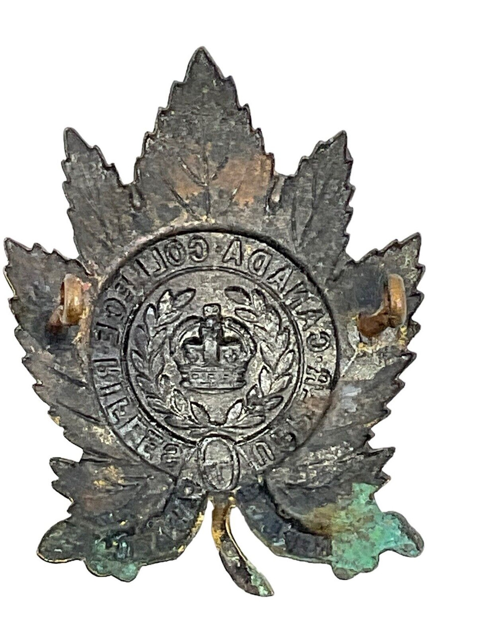 WW2 Canadian Upper Canada College Cadet Corps Cap Badge WW2 Canadian Upper Canada College Cadet Corps Cap Badge