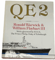 British QE2 Ronald Warwick William Flayhart 3rd Hardcover Reference Book