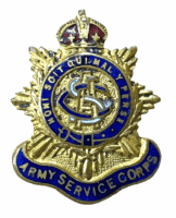 WW1 British BEF ASC Service Corps Sweetheart Badge WW1 British BEF ASC Service Corps Sweetheart Badge