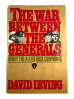 WW2 US British French War Between The Generals Hard Cover Reference Book