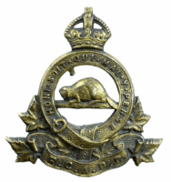 WW2 Canadian RCAPC Pay Corps Officers Cap Badge Insignia