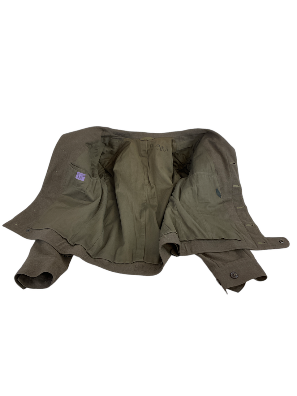 WW2 US USAAF 9th Engineer Command Sgts Ike Jacket 40R Named WW2 US USAAF 9th Engineer Command Sgts Ike Jacket 40R Named