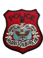 US Harrisonburg Virginia Police Patch
