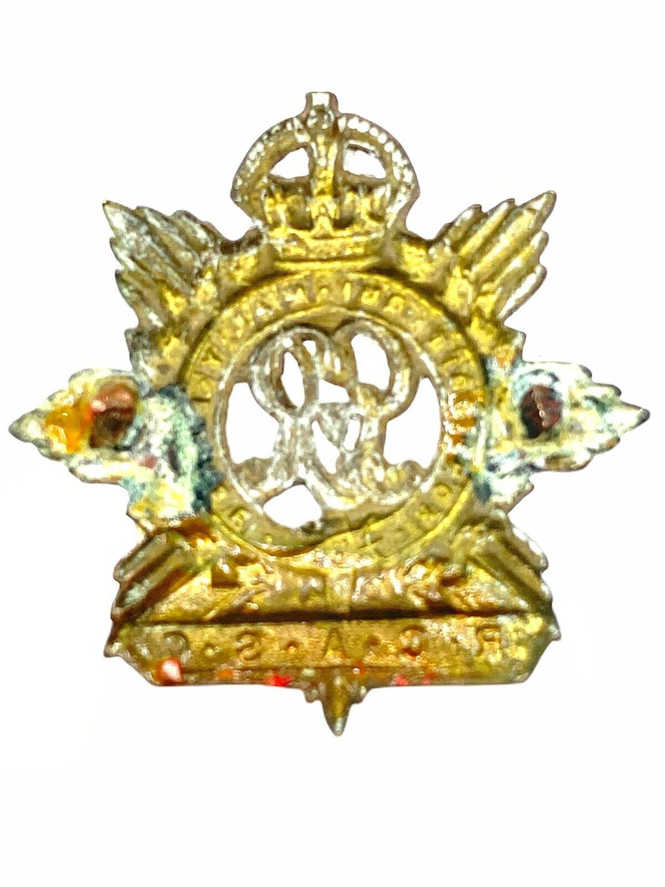 Post WW1 Canadian RCASC Service Corps Collar Single 1 Post WW1 Canadian RCASC Service Corps Collar Single 1