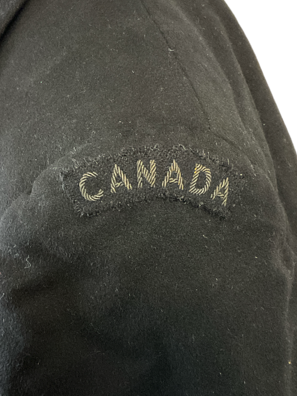 Canadian RCN Officers Naval Aviator Patched Mess Jacket Named Flying Accident Canadian RCN Officers Naval Aviator Patched Mess Jacket Named Flying Accident