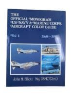 US USN USMC Official Monogram Aircraft Color Guide Vol 4 HC Reference Book
