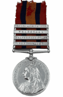 Canadian Boer War QSA Medal Tpr W Ross Canadian Scouts Full Size Canadian Boer War QSA Medal Tpr W Ross Canadian Scouts Full Size