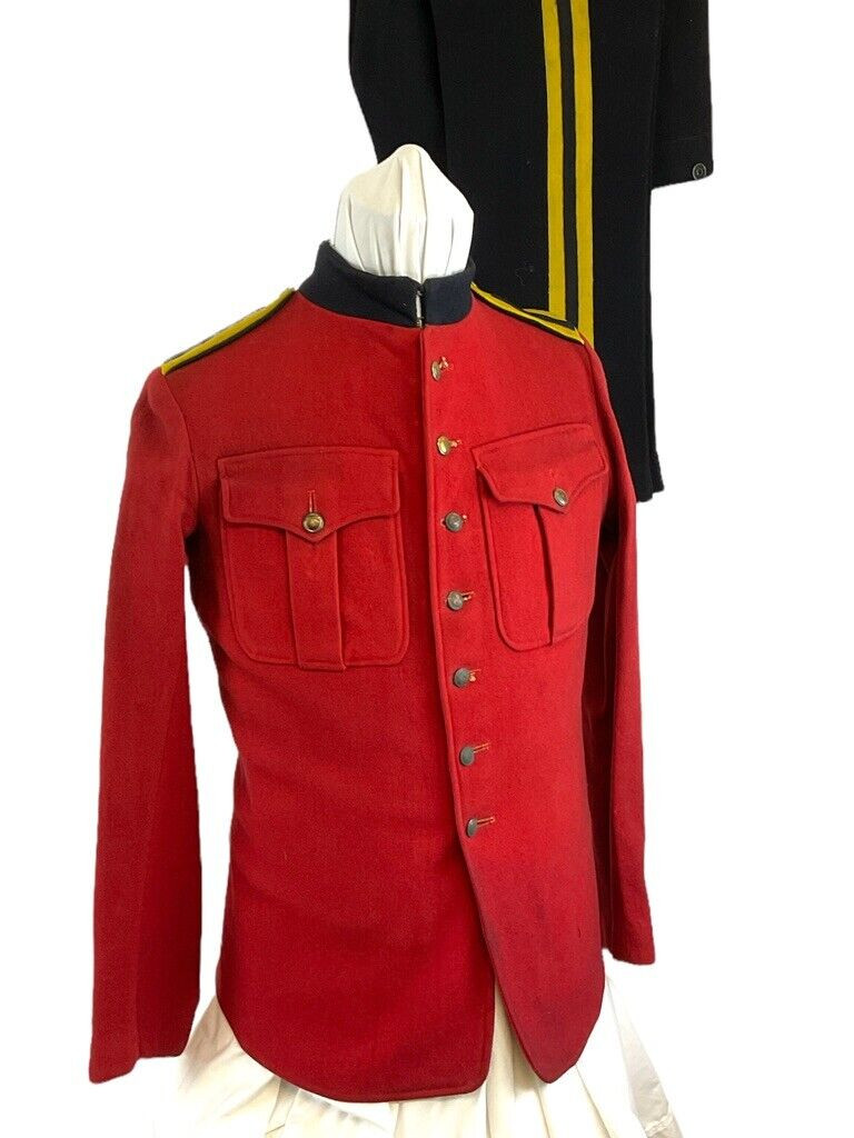 Canadian Militia New Brunswick Dragoons Serge Frock Jacket Uniform and Trousers Canadian Militia New Brunswick Dragoons Serge Frock Jacket Uniform and Trousers