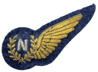 WW2 British Royal Air Force RAF Bullion Mess Dress Navigators Wing Insignia