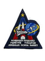 US NASA Space Agency Shuttle Mission Patch STS 96