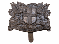 WW1 British BEF City Of London Volunteer Corps Cap Badge