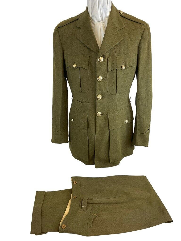 WW2 Canadian LDSH Lord Strathconas Horse Named Officers Service Dress Tunic WW2 Canadian LDSH Lord Strathconas Horse Named Officers Service Dress Tunic