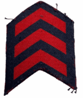 WW2 Canadian Navy RCN Canvas Three Year Service Stripes WW2 Canadian Navy RCN Canvas Three Year Service Stripes