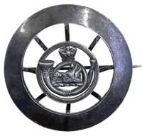 Victorian Canadian Lorne Rifles Scottish Plaid Brooch Victorian Canadian Lorne Rifles Scottish Plaid Brooch