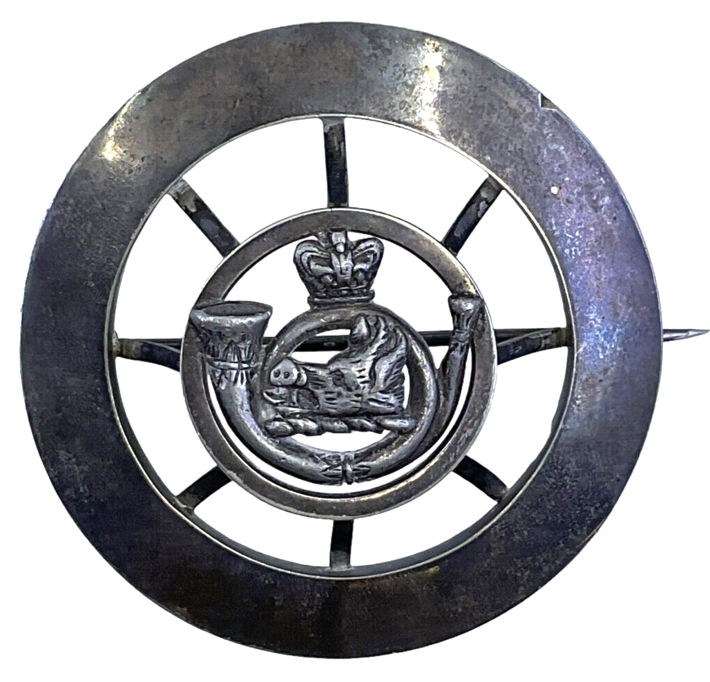 Victorian Canadian Lorne Rifles Scottish Plaid Brooch Victorian Canadian Lorne Rifles Scottish Plaid Brooch