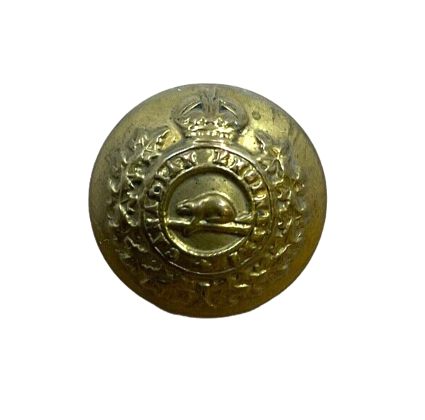 WW1 Canadian CEF Engineers Officers Small Jacket Button WW1 Canadian CEF Engineers Officers Small Jacket Button