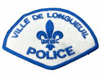 Canadian Ville De Longueuil Quebec Blue Edge Police Patch
