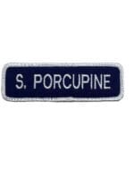 Canadian South Porcupine Ontario Fire Department White Border Patch 1 Canadian South Porcupine Ontario Fire Department White Border Patch 1