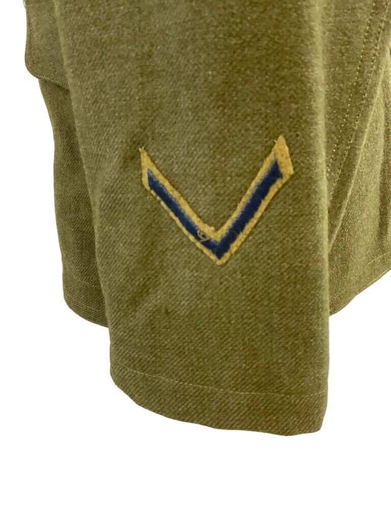 WW1 US AEF 86th Division Quarter Master Collar Disk Tunic WW1 US AEF 86th Division Quarter Master Collar Disk Tunic