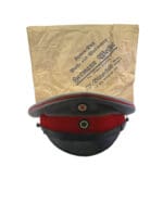 WW1 Imperial German Prussian M-10 Infantry Visor Peak Cap with Bag of Manufacturer WW1 Imperial German Prussian M-10 Infantry Visor Peak Cap with Bag of Manufacturer