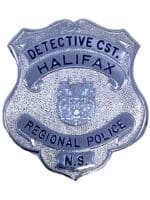 Canadian Detective Constable Halifax Nova Scotia Regional Police Badge 2