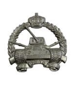 Belgian Belgium Army Tank Corp Cap Badge